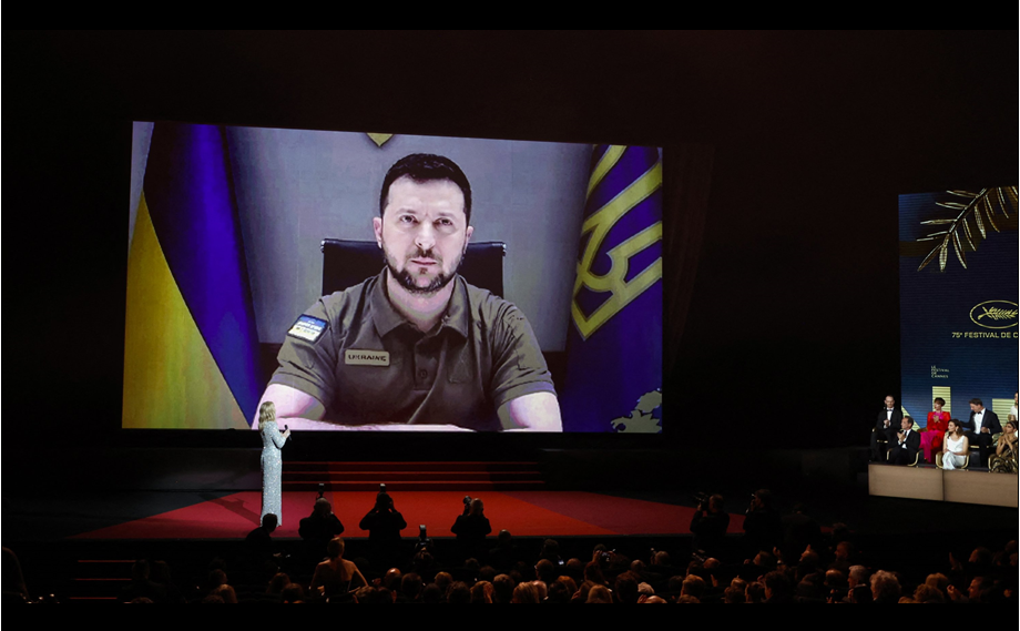Cannes, Zelenskyy, Social Media, and the Mise en Abyme of Independent Media