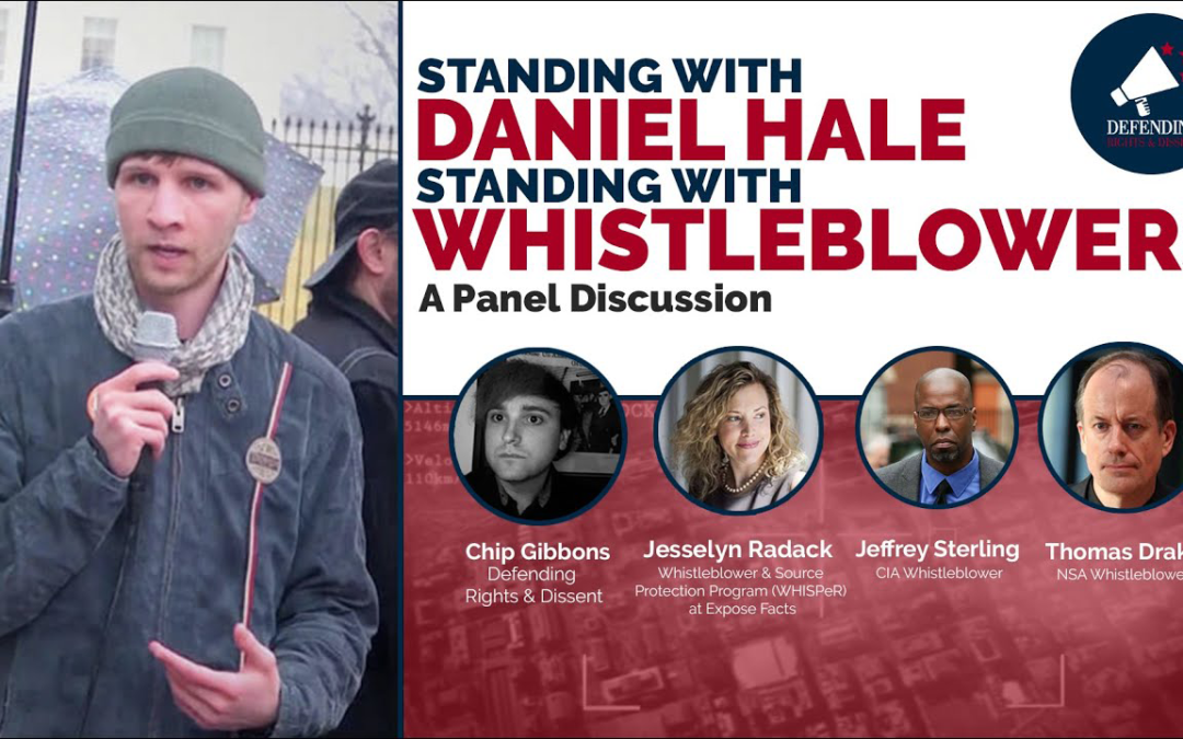 ‘A Backdoor War on Journalists’ — Defending Rights & Dissent on Whistleblower Daniel Hale